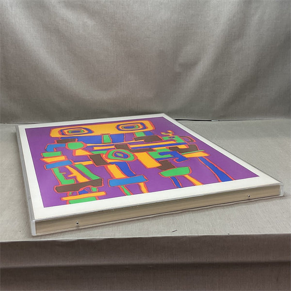 Funky Robot Jacques Soisson “Brise Galere” Serigraph in Acrylic Frame 1975
