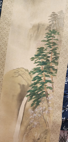 18th century Japanese scroll by Matsumura Goshun