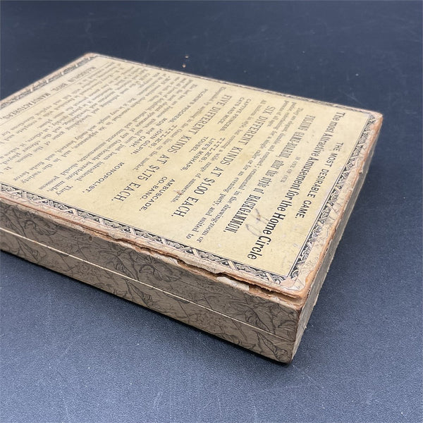 1875-1885 McLoughlin Bros. “Game of Star Authors” 64 card