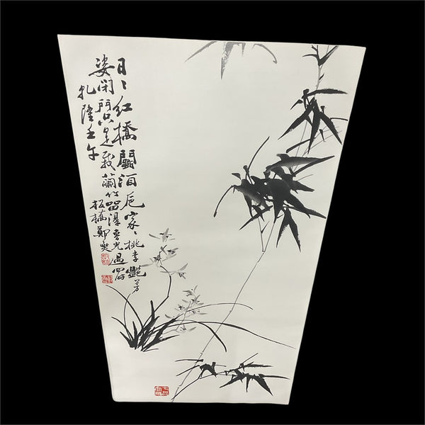 Qi Baishi  Woodblock Scroll