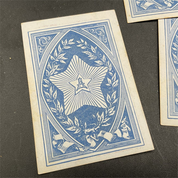 1875-1885 McLoughlin Bros. “Game of Star Authors” 64 card