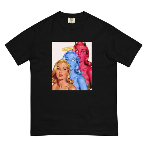 Devil High   Unisex garment-dyed heavyweight t-shirt