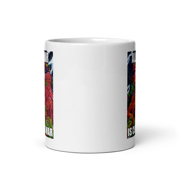 All War is Class War White glossy mug