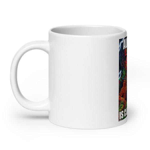 All War is Class War White glossy mug
