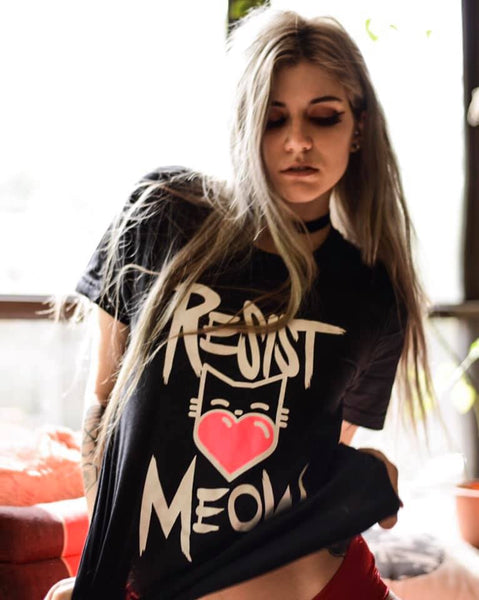 Resist Meow T Shirt