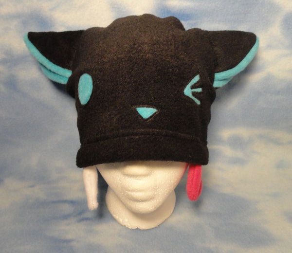 Blue Derpy Kitty Hat