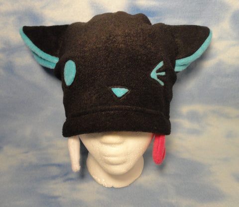 Blue Derpy Kitty Hat