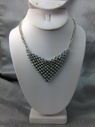 Chrystal Mesh Necklace