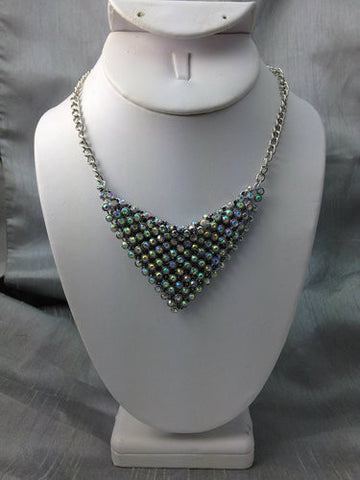 Chrystal Mesh Necklace