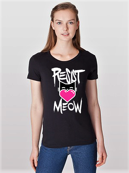Resist Meow T Shirt