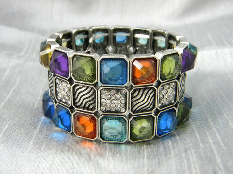 Cube Multi Color Bracelet