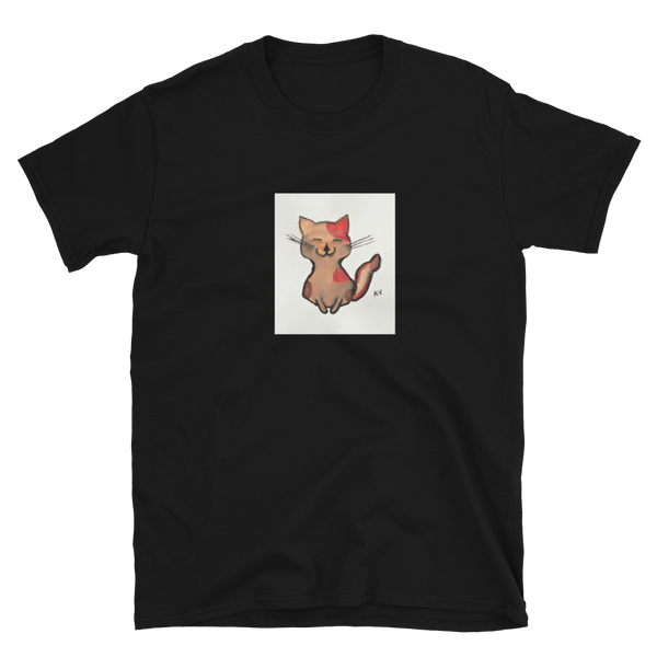 Happy Cat  Short-Sleeve Unisex T-Shirt